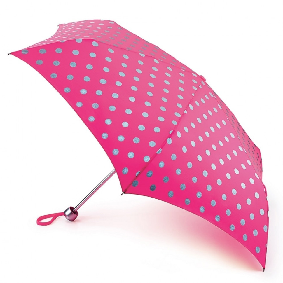 L768-2951 ButtonSpotNeonPink (Горох) Зонт женский механика Cath Kidston Fulton фото 1 — Интернет-магазин "BAGSTAR"