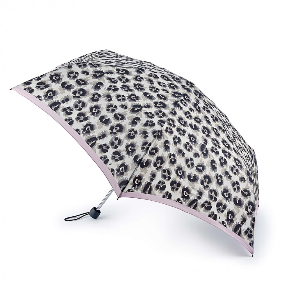 L902-4035 LeopardBorder (Леопард) Зонт женский механика Fulton фото 1 — Интернет-магазин "BAGSTAR"