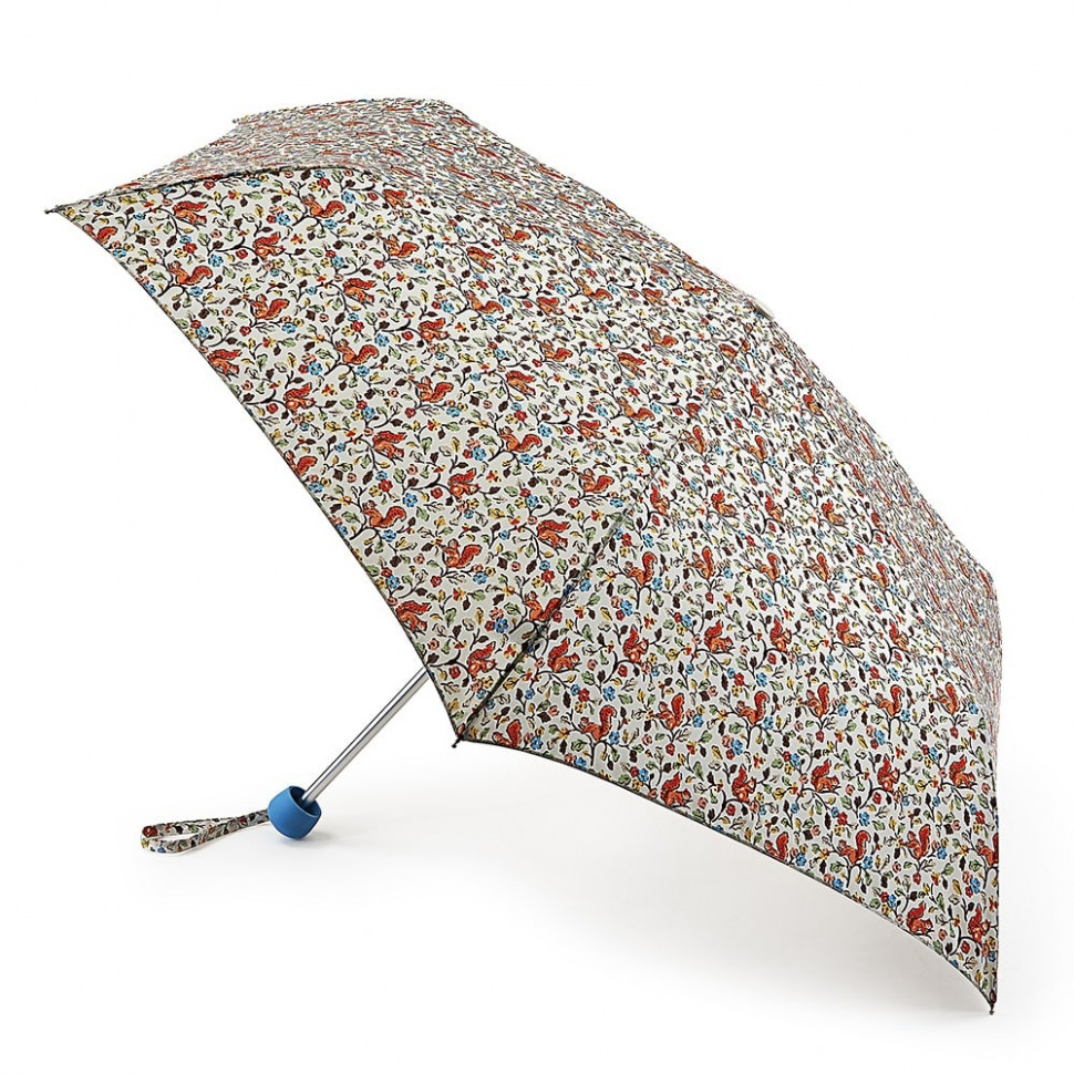 L768-3064 SquirrelsIvory (Белки) Зонт женский механика Cath Kidston Fulton фото 1 — Интернет-магазин "BAGSTAR"