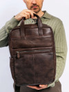 Рюкзак B402934-244-09 Dr. Koffer из натуральной кожи коричневый фото 12 &mdash; Интернет-магазин "BAGSTAR"