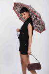 L354-4249 LusterousLeopard (Леопард) Зонт женский механика Fulton фото 4 &mdash; Интернет-магазин "BAGSTAR"