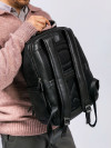 Рюкзак B402939-244-04 Dr. Koffer из натуральной кожи черный фото 12 &mdash; Интернет-магазин "BAGSTAR"