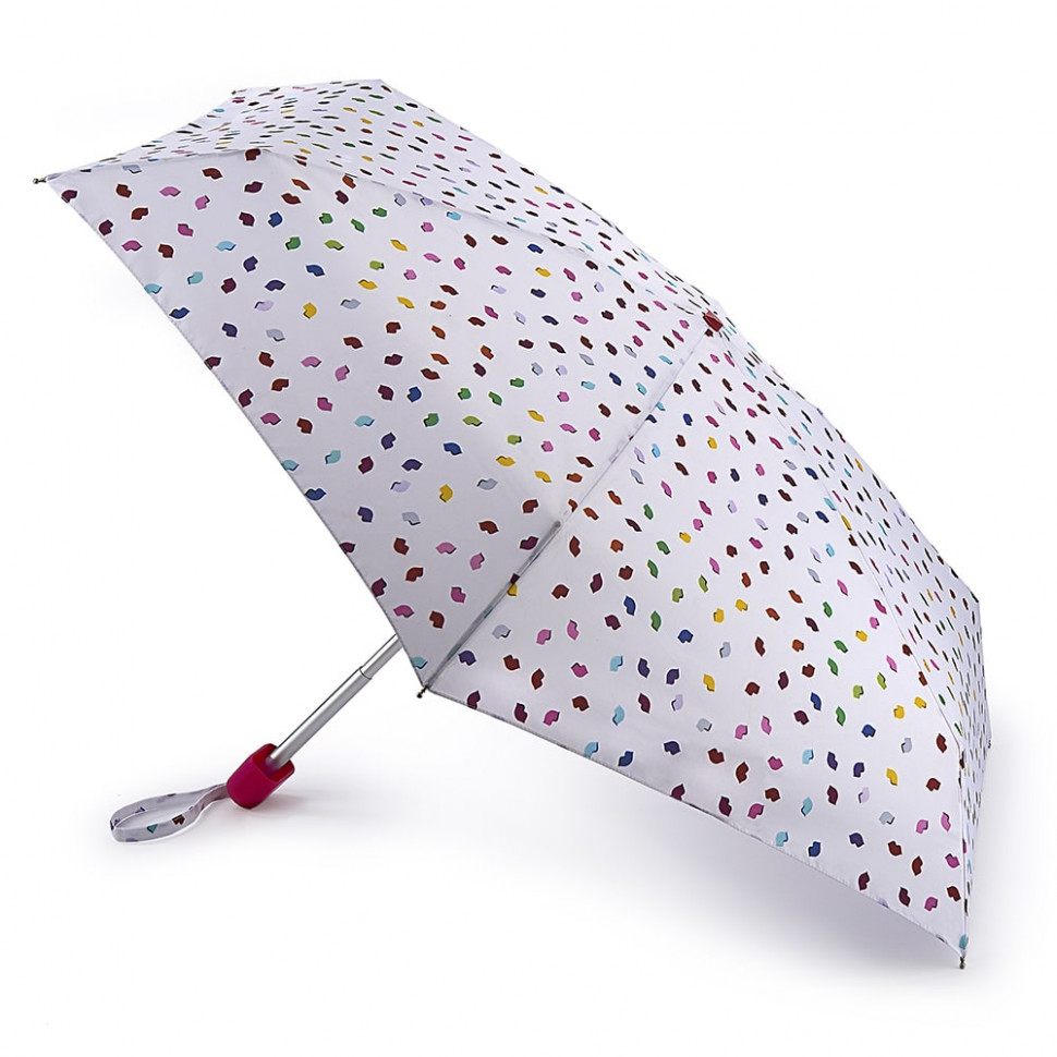 L717-3648 TinyConfettiLip (Конфетти губ) Зонт женский механика Lulu Guinness Fulton фото 1 — Интернет-магазин "BAGSTAR"