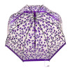 L042-4426 PurpleLeopard (Фиолетовый леопард) Зонт женский трость Fulton фото 1 — Интернет-магазин "BAGSTAR"