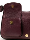 Женская сумка Dr.Koffer из натуральной кожи бордовая фото 5 &mdash; Интернет-магазин "BAGSTAR"