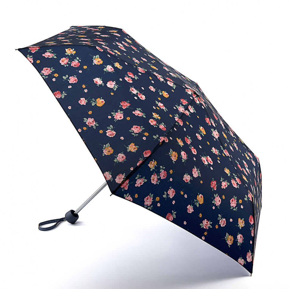 L768-3981 WimbourneRoseNavy (Розы на синем) Зонт женский механика Cath Kidston Fulton фото 1 — Интернет-магазин "BAGSTAR"