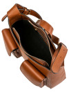 Женская сумка Dr.Koffer из натуральной кожи коричневая фото 3 &mdash; Интернет-магазин "BAGSTAR"
