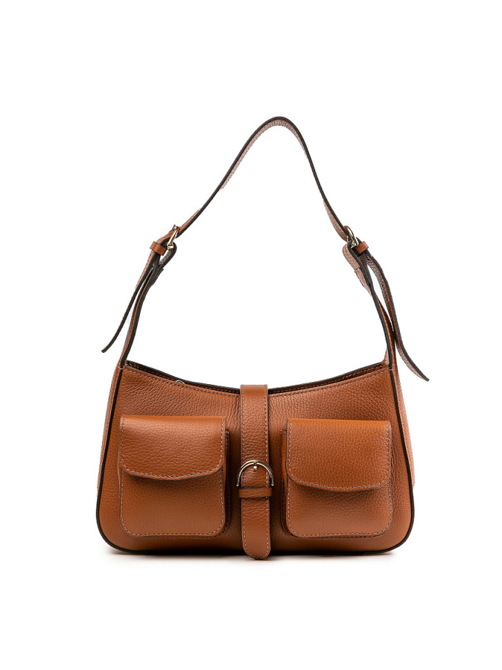 Женская сумка Dr.Koffer из натуральной кожи коричневая фото 1 &mdash; Интернет-магазин "BAGSTAR"