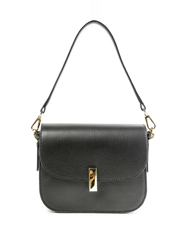 Женская сумка Dr.Koffer из натуральной кожи черная фото 1 &mdash; Интернет-магазин "BAGSTAR"