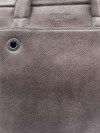 Сумка для документов Dr.Koffer M402978-244-77 из натуральной кожи серая фото 4 &mdash; Интернет-магазин "BAGSTAR"