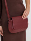 Женская сумка Dr.Koffer из натуральной кожи красная фото 7 &mdash; Интернет-магазин "BAGSTAR"