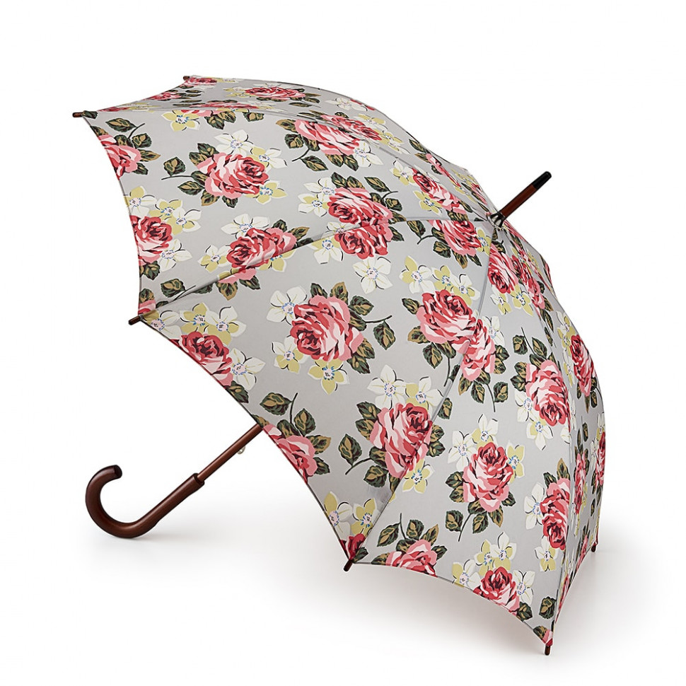 L541-3143 RichmondRose (Розы) Зонт женский трость Cath Kidston Fulton фото 1 — Интернет-магазин "BAGSTAR"