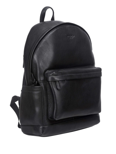 Рюкзак B402941-244-04 Dr. Koffer из натуральной кожи черный &mdash; Интернет-магазин "BAGSTAR"