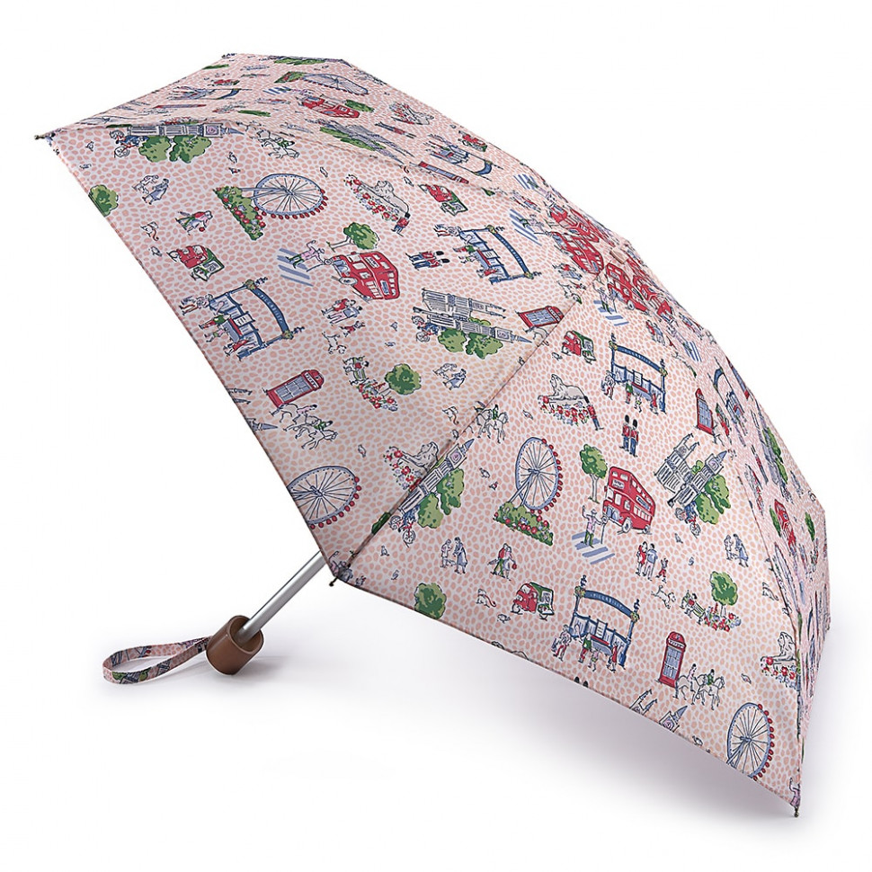 L521-3599 LondonSpots (Лондон) Зонт женский механика Cath Kidston Fulton фото 1 — Интернет-магазин "BAGSTAR"