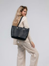Женская сумка Dr.Koffer из натуральной кожи черная фото 2 &mdash; Интернет-магазин "BAGSTAR"