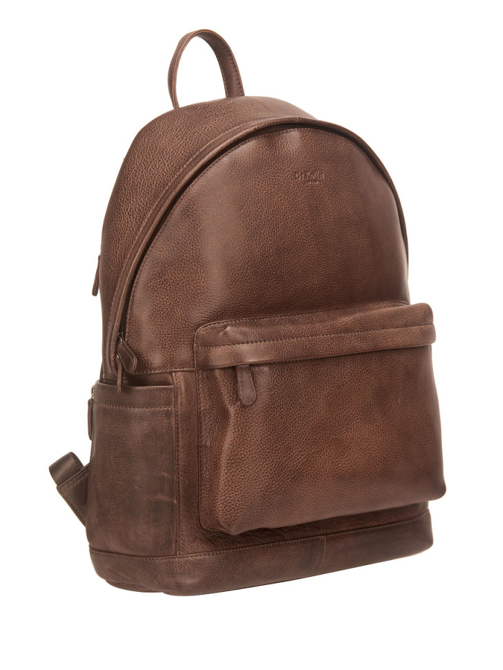 Рюкзак B402941-244-09 Dr. Koffer из натуральной кожи коричневый фото 1 &mdash; Интернет-магазин "BAGSTAR"