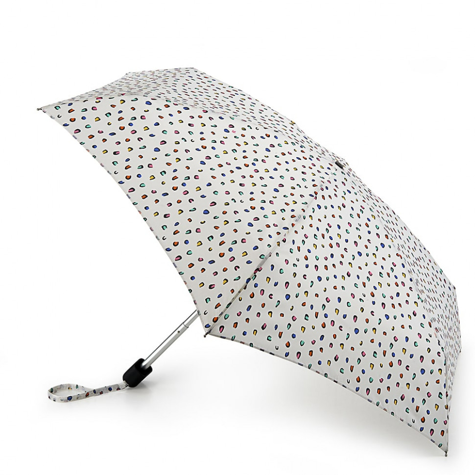 L501-3172 CandyLeopard (Цветной леопард) Зонт женский механика Fulton фото 1 — Интернет-магазин "BAGSTAR"