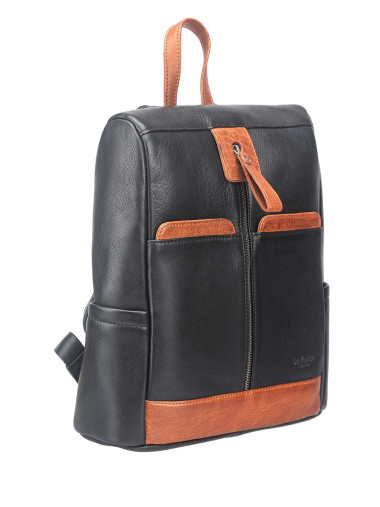 Рюкзак B402935-244-04_05 Dr. Koffer из натуральной кожи черный &mdash; Интернет-магазин "BAGSTAR"