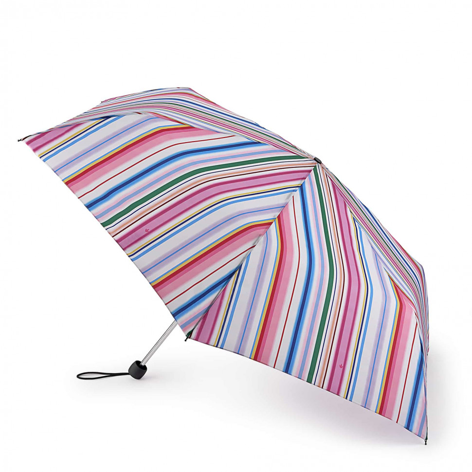 L902-4031 FunkyStripe (Разноцветные полоски) Зонт женский механика Fulton фото 1 — Интернет-магазин "BAGSTAR"