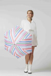 L902-4031 FunkyStripe (Разноцветные полоски) Зонт женский механика Fulton фото 2 — Интернет-магазин "BAGSTAR"