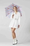 L902-4031 FunkyStripe (Разноцветные полоски) Зонт женский механика Fulton фото 3 — Интернет-магазин "BAGSTAR"