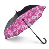 L754-4382 NeonFloral (Розовые розы) Зонт женский трость Fulton фото 1 — Интернет-магазин "BAGSTAR"