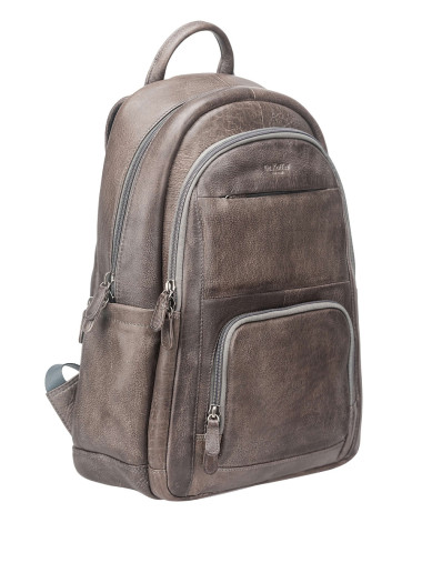Рюкзак B402927-244-77 Dr. Koffer из натуральной кожи серый &mdash; Интернет-магазин "BAGSTAR"