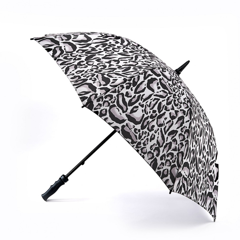 S925-4272 ChicLeopard (Леопард) Зонт женский трость Fulton фото 1 &mdash; Интернет-магазин "BAGSTAR"