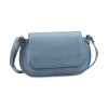 Женская сумка Dr.Koffer из натуральной кожи голубая фото 2 &mdash; Интернет-магазин "BAGSTAR"