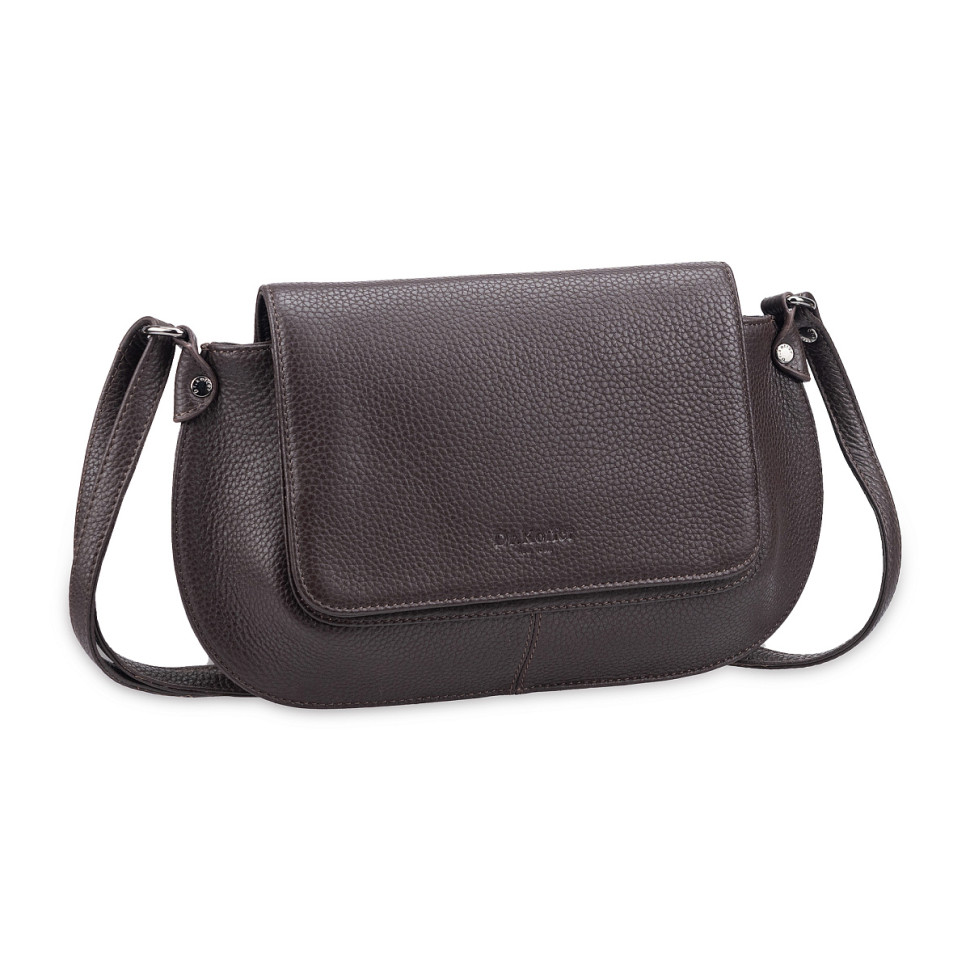 Женская сумка Dr.Koffer из натуральной кожи коричневая фото 1 &mdash; Интернет-магазин "BAGSTAR"