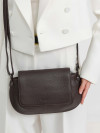Женская сумка Dr.Koffer из натуральной кожи коричневая фото 8 &mdash; Интернет-магазин "BAGSTAR"