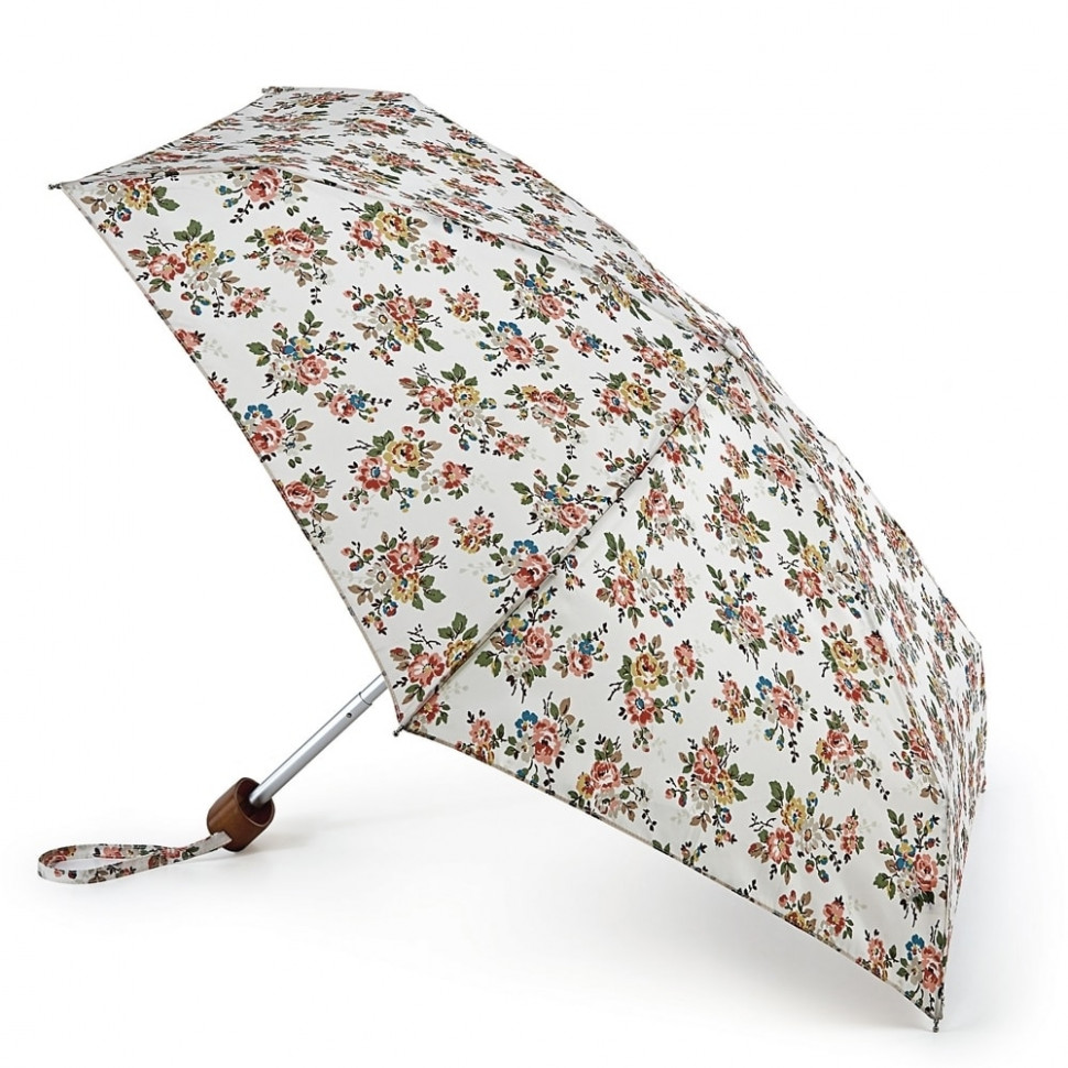 L521-2842 KingswoodRoseIvory (Цветы) Зонт женский механика Cath Kidston Fulton фото 1 — Интернет-магазин "BAGSTAR"