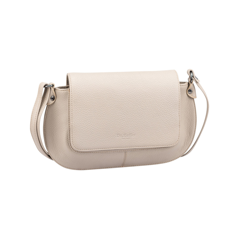Женская сумка Dr.Koffer из натуральной кожи бежевая фото 1 &mdash; Интернет-магазин "BAGSTAR"