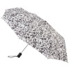J346-2298 DrawnFloral (Черные цветы) Зонт женский автомат Fulton фото 1 — Интернет-магазин "BAGSTAR"