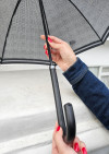L065-2244 PowStripe (Гусиная лапка) Зонт женский трость автомат Fulton фото 4 &mdash; Интернет-магазин "BAGSTAR"