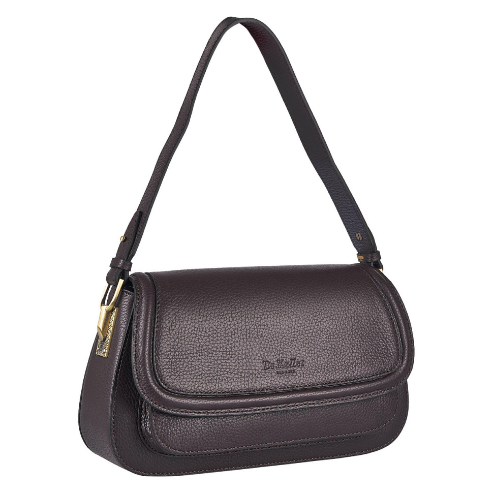 Женская сумка Dr. Koffer 50232S-75 из натуральной кожи коричневая фото 1 &mdash; Интернет-магазин "BAGSTAR"