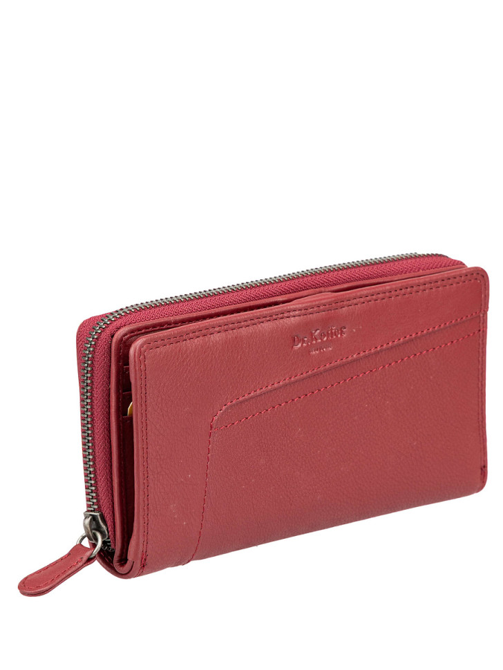 Кошелек X510505-41-03 Dr.Koffer из натуральной кожи бордовый фото 1 &mdash; Интернет-магазин "BAGSTAR"