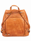 Сумка-рюкзак W620151-244-05 Dr. Koffer из натуральной кожи коричневая фото 4 &mdash; Интернет-магазин "BAGSTAR"