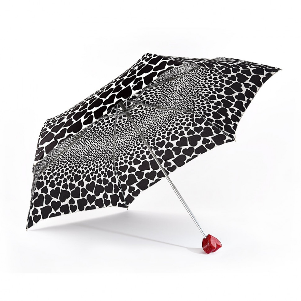 L926-4280 FallingHeartsCurio (Сердца) Зонт женский механика Fulton фото 1 &mdash; Интернет-магазин "BAGSTAR"