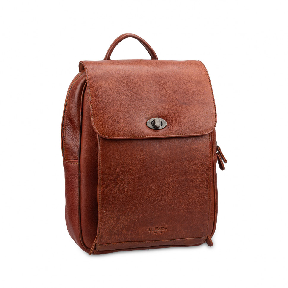 Рюкзак B402888-244-05 Dr.Koffer из натуральной кожи черный фото 1 — Интернет-магазин "BAGSTAR"