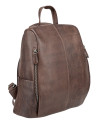 Сумка-рюкзак W620151-244-09 Dr. Koffer из натуральной кожи коричневая фото 1 &mdash; Интернет-магазин "BAGSTAR"
