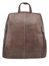 Сумка-рюкзак W620151-244-09 Dr. Koffer из натуральной кожи коричневая фото 3 &mdash; Интернет-магазин "BAGSTAR"