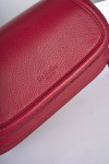 Женская сумка Dr. Koffer 50232S-03 из натуральной кожи красная фото 13 &mdash; Интернет-магазин "BAGSTAR"