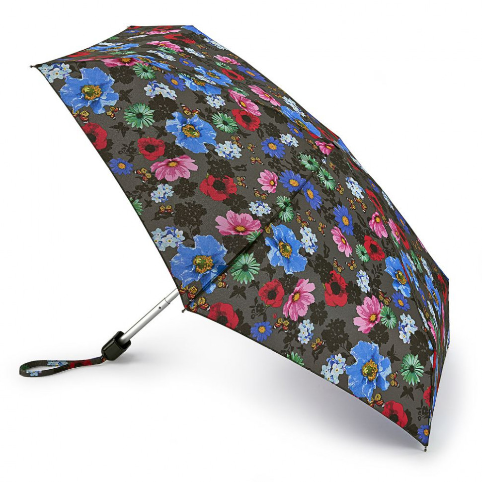 L501-3769 ColourBurstFloral (Цветочный взрыв) Зонт женский механика Fulton фото 1 — Интернет-магазин "BAGSTAR"