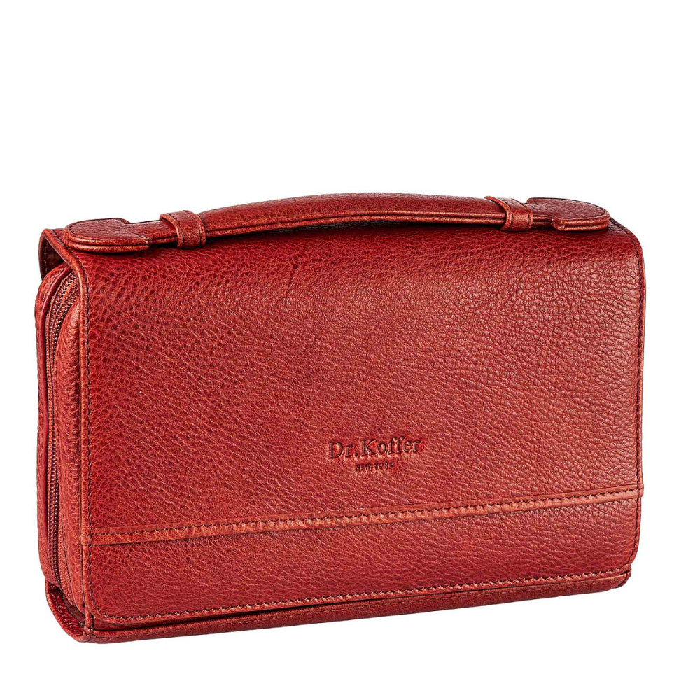Dr.Koffer B402163-02-05 Коричневая кожаная сумка с ручкой фото 1 &mdash; Интернет-магазин "BAGSTAR"