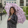 L354-4417 PinkFloral (Розовые цветы) Зонт женский механика Fulton фото 4 — Интернет-магазин "BAGSTAR"