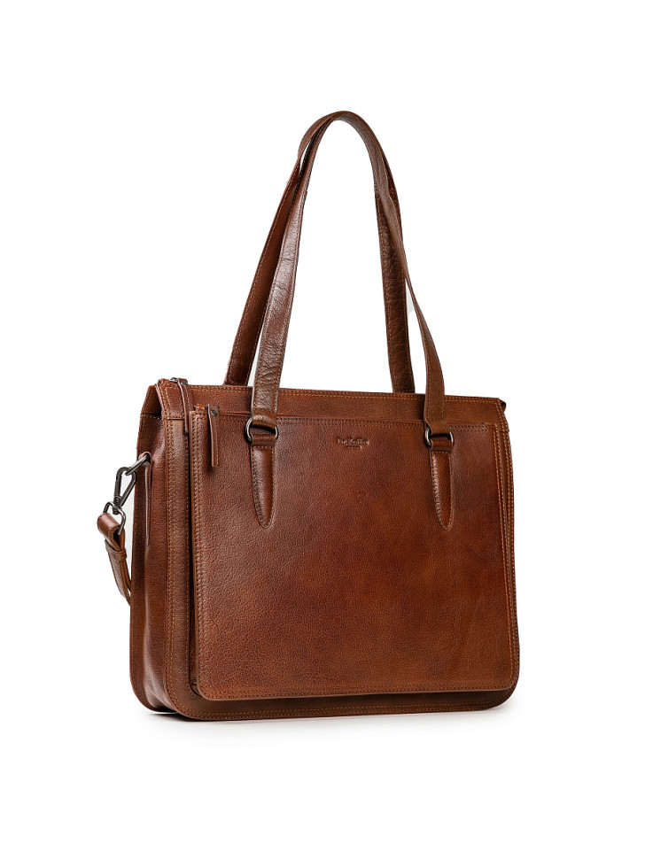 Коричневая сумка через плечо Dr.Koffer W620141-133-05 Лёгкая элегантность на каждый день фото 1 &mdash; Интернет-магазин "BAGSTAR"