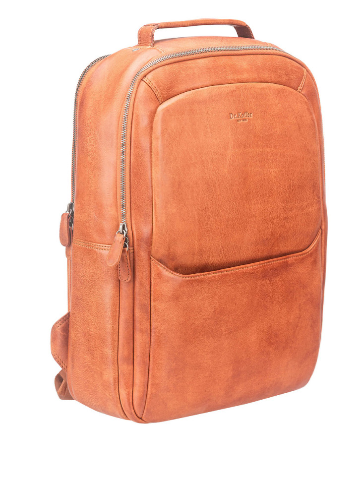 Рюкзак B402933-244-05 Dr. Koffer из натуральной кожи коричневый фото 1 &mdash; Интернет-магазин "BAGSTAR"