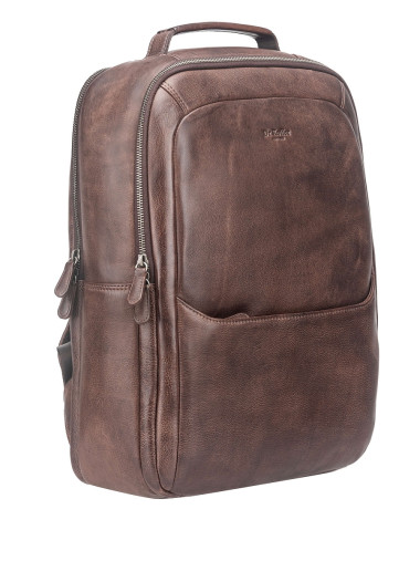 Рюкзак B402933-244-09 Dr. Koffer из натуральной кожи коричневый &mdash; Интернет-магазин "BAGSTAR"