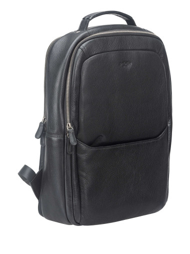 Рюкзак B402933-244-04 Dr. Koffer из натуральной кожи черный &mdash; Интернет-магазин "BAGSTAR"